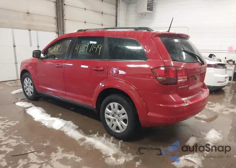 2018 Dodge Journey Se z USA, uszkodzony, nr VIN 3C4PDCAB4JT520100